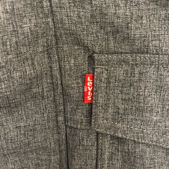 Levi's Charcoal Hooded Jacket - Picture 2 of 7